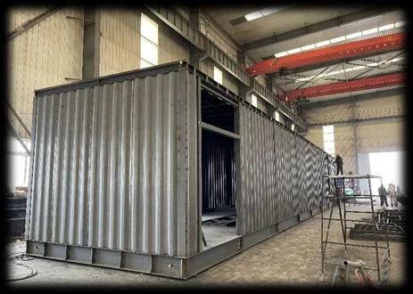 AXON Tec prefab building manufacturing facility
